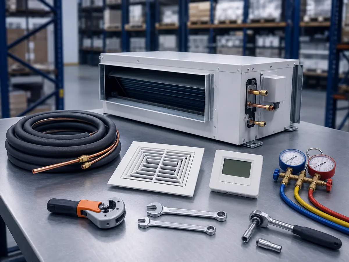 Equipo de climatización para instalación comercial