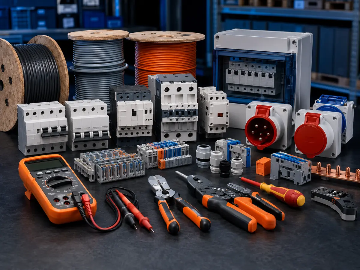 Componentes y material eléctrico para profesionales
